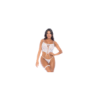 Ensemble 3 Pièces Dentelle Blanche 